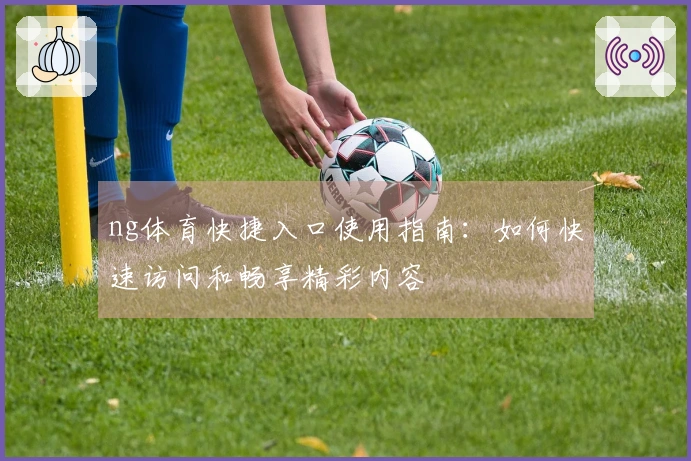 ng体育快捷入口使用指南：如何快速访问和畅享精彩内容